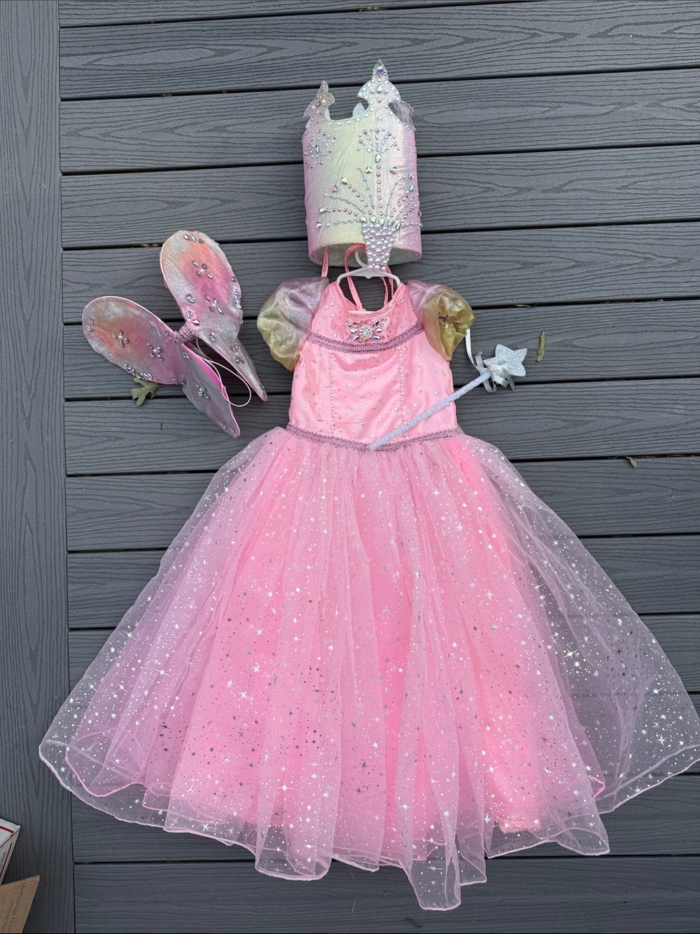 Pink Sparkle Galinda Dress - Kids Costume